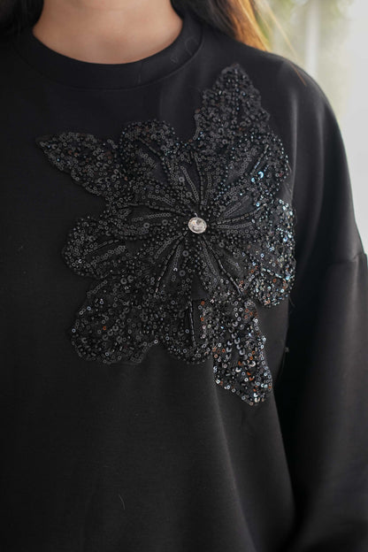 Silvesta Embellished Sweatshirt