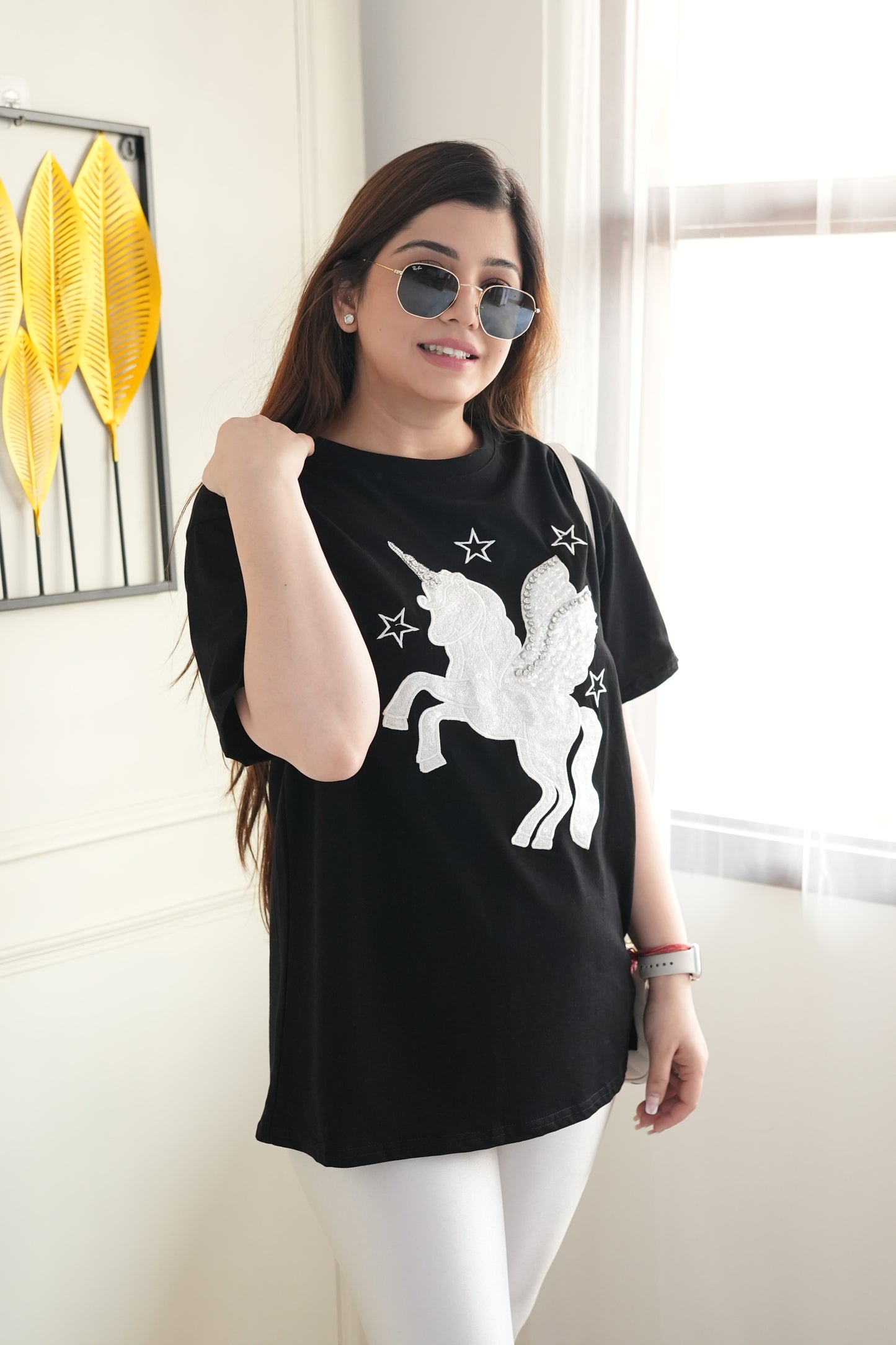 Tokyo Black Unicorn Loose Shirt