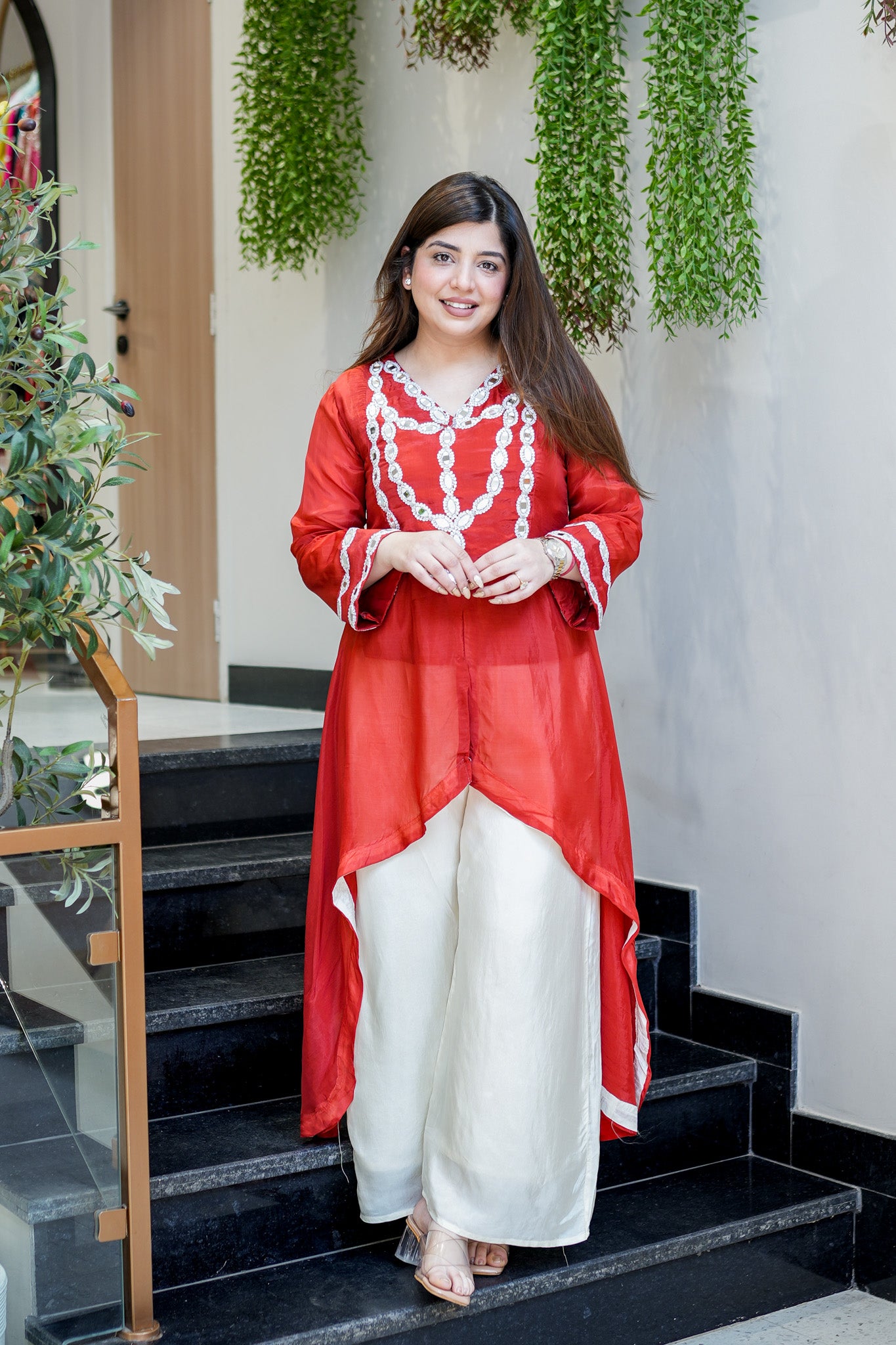 Aneeya Mirror Work Co ord Set