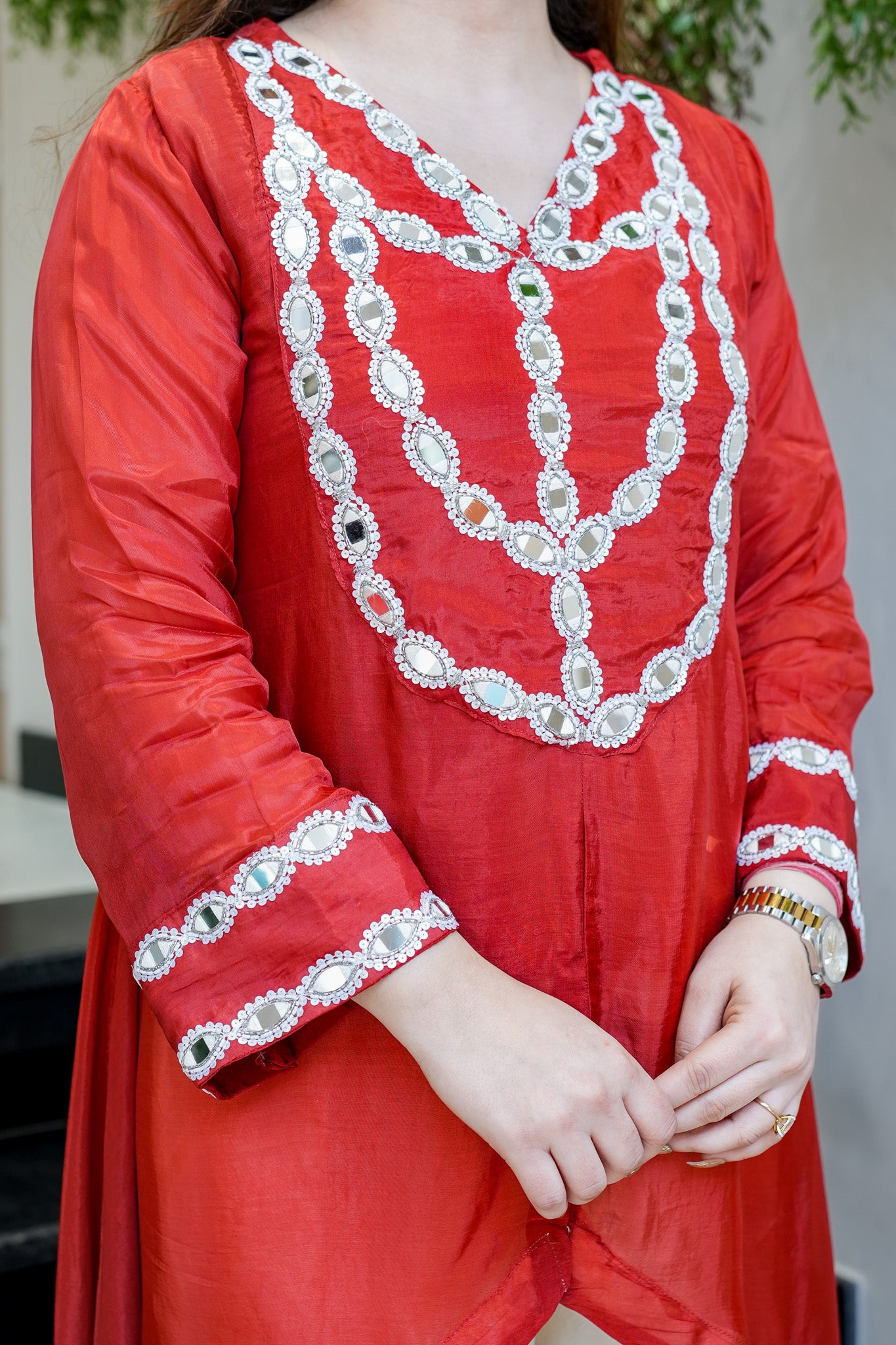 Aneeya Mirror Work Co ord Set