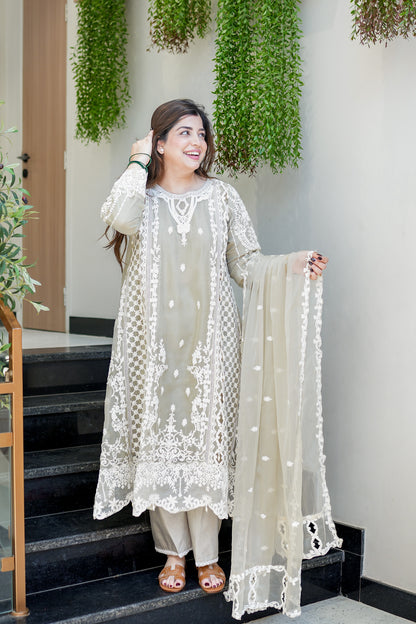 Ramsha Embroidered Pakistani Suit Set