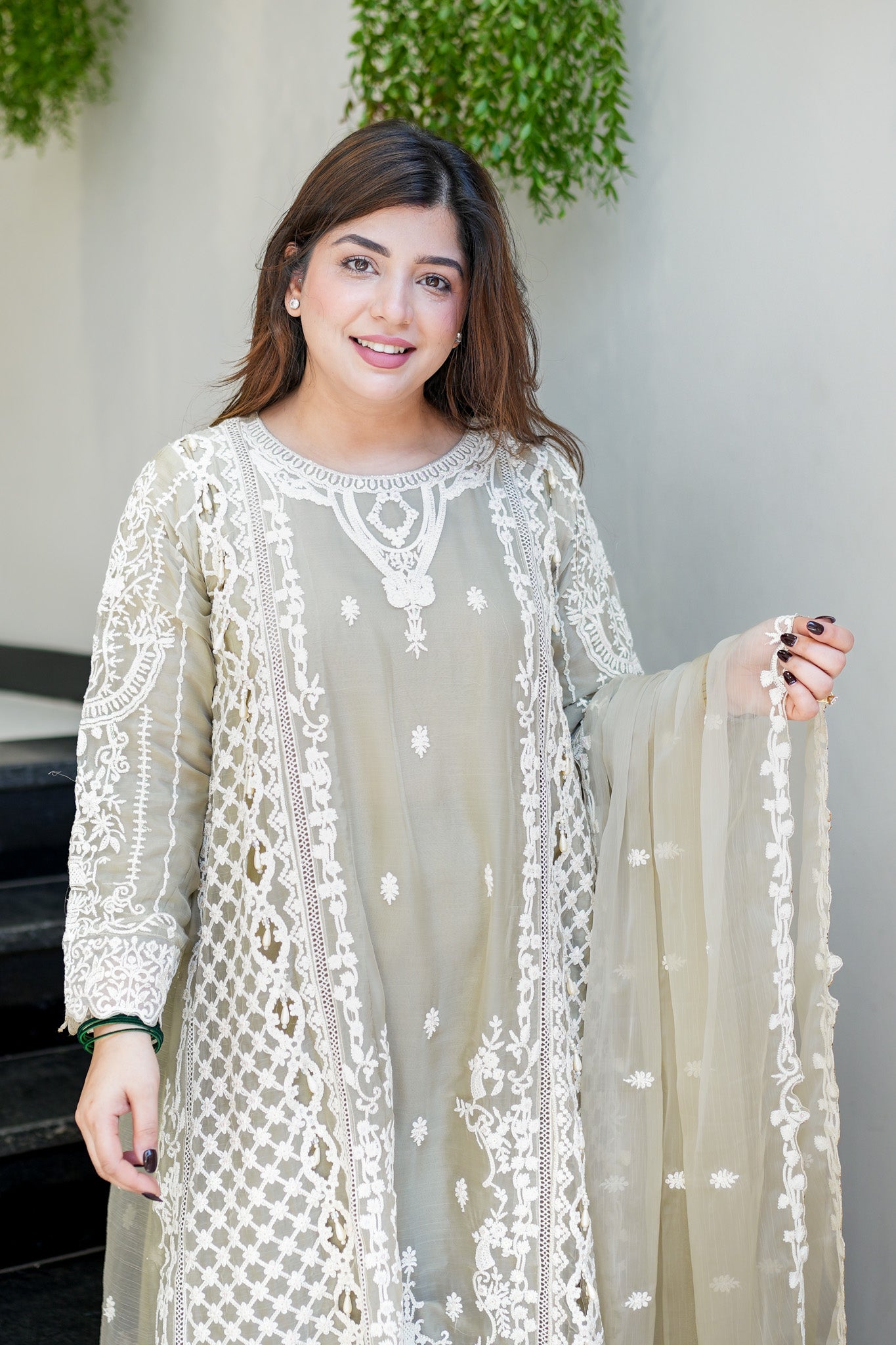 Ramsha Embroidered Pakistani Suit Set