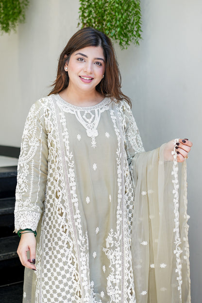 Ramsha Embroidered Pakistani Suit Set