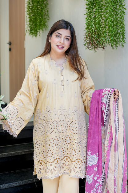 Nooray Schiffli Work Suit Set