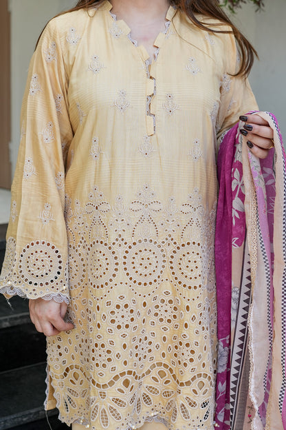 Nooray Schiffli Work Suit Set