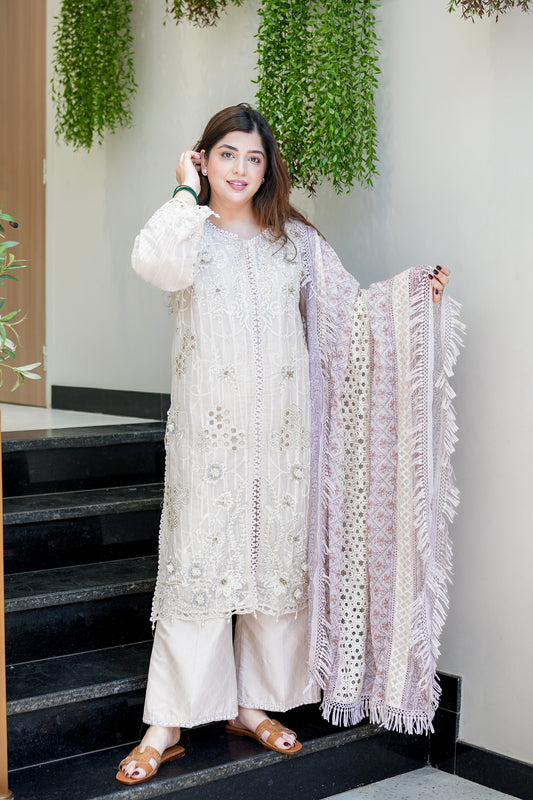 Faryal Embroidered Pakistani Suit Set