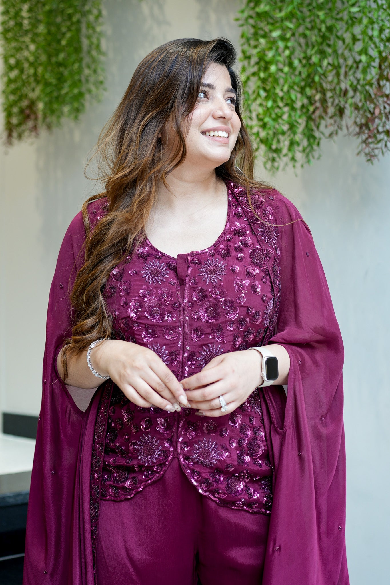 Shaina Embroidered Sharara Set