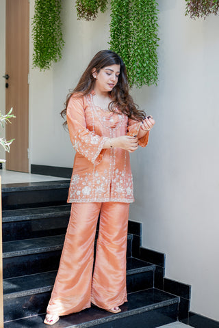 Fareeha Embroidered Co ord Set