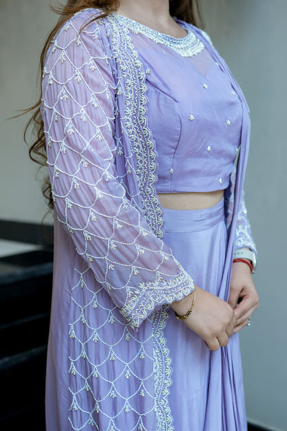 Taari Hand Embroidered Three Piece Set