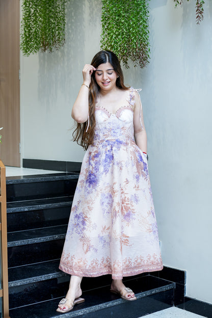Kim Printed Maxi Dress