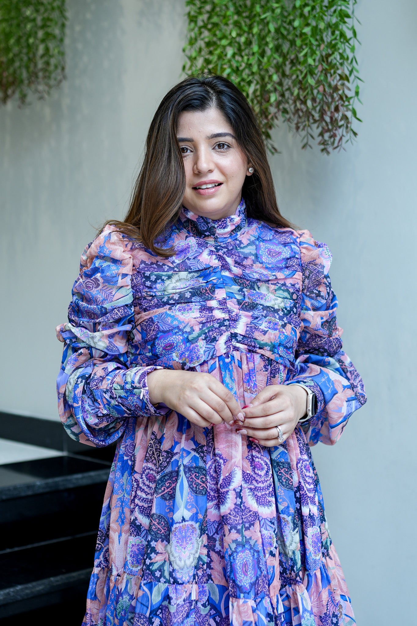 Maeve Floral Printed Short Dress
