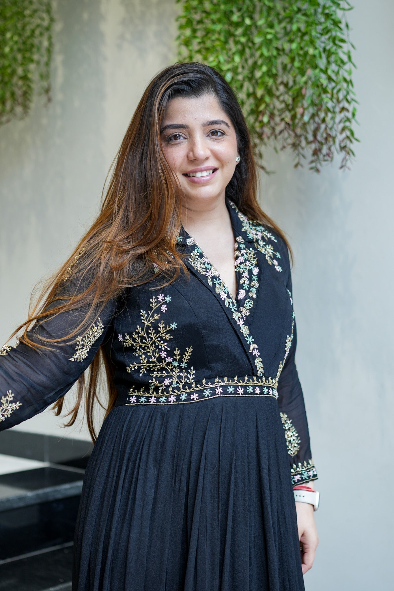 Sara Hand Embroidered Anarkali