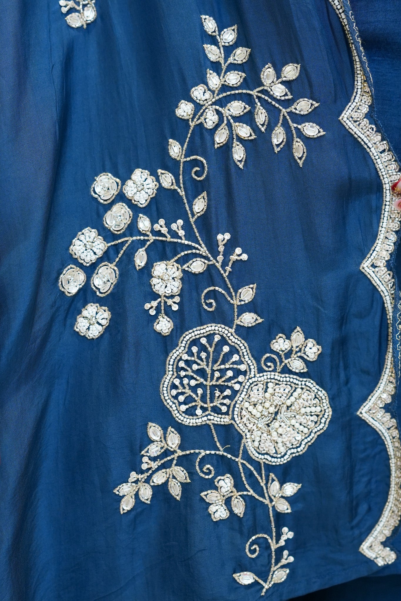 Orna Hand Embroidered Cape Set