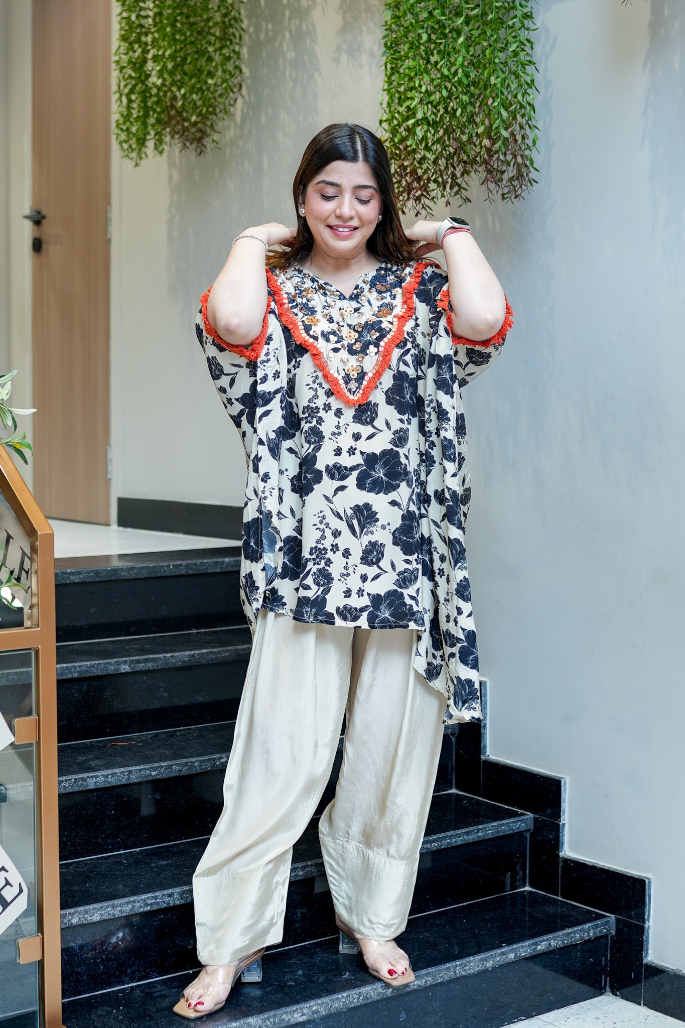 Keera Embroidered Co ord Set
