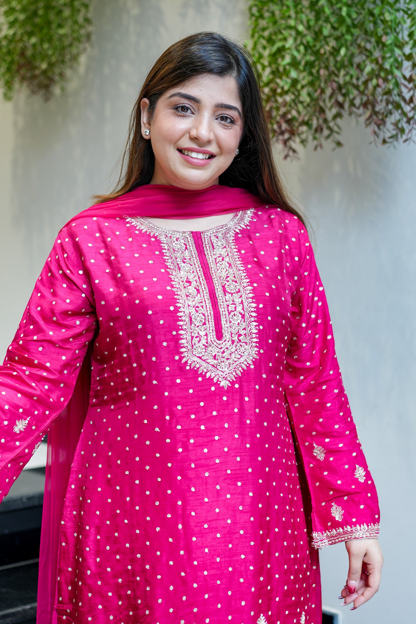 Ruhani Hand Embroidered Suit Set
