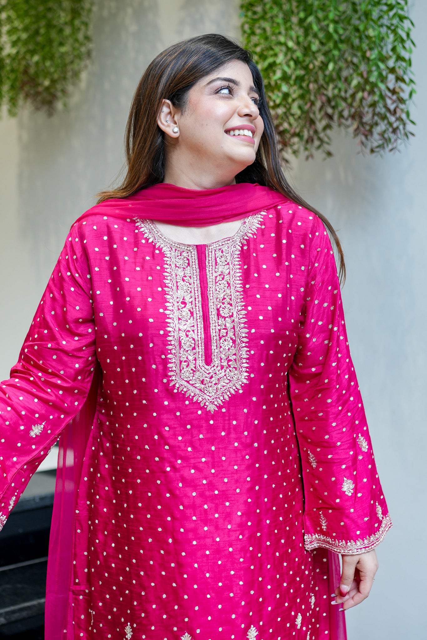 Ruhani Hand Embroidered Suit Set