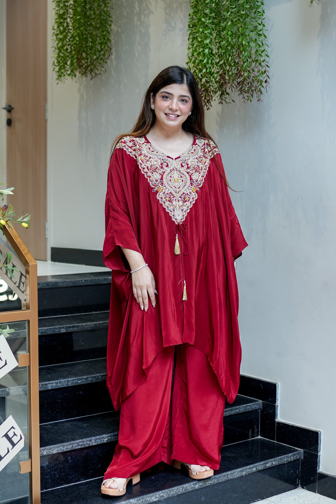 Shivay Hand Embroidered Co ord Set
