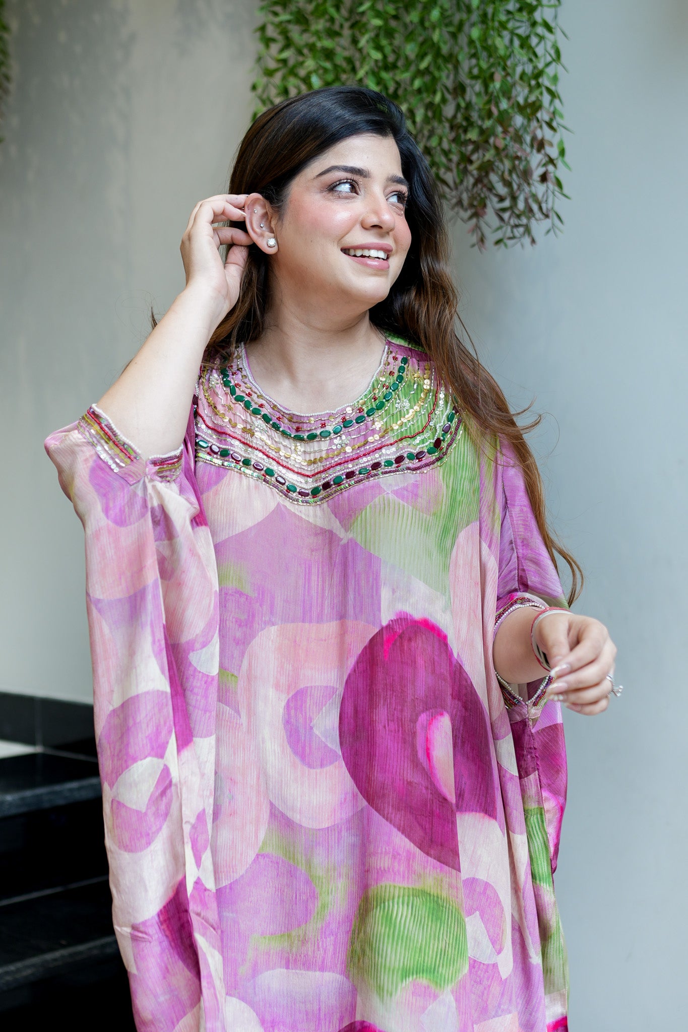 Razia Embroidered Co ord Set