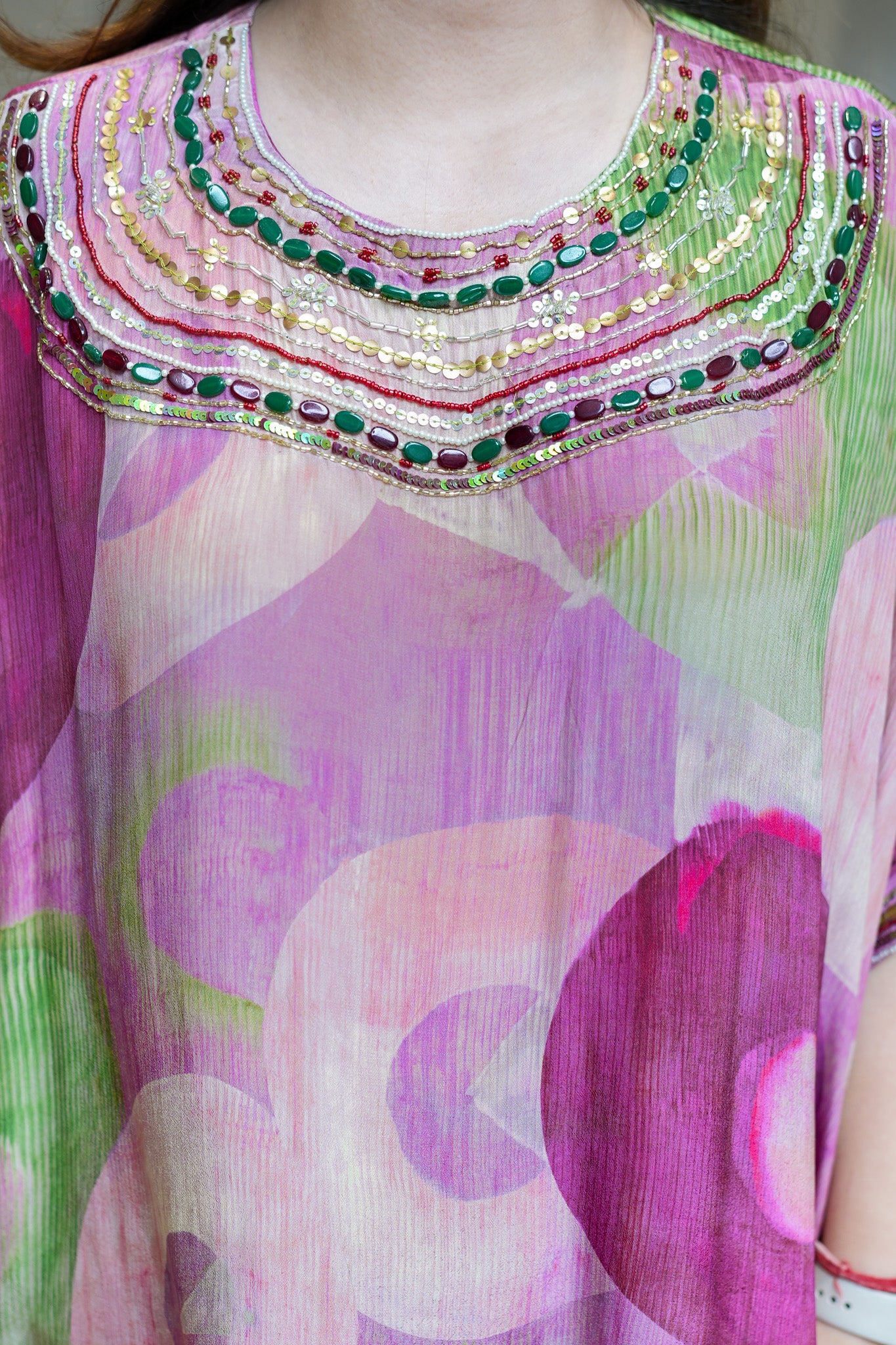Razia Embroidered Co ord Set
