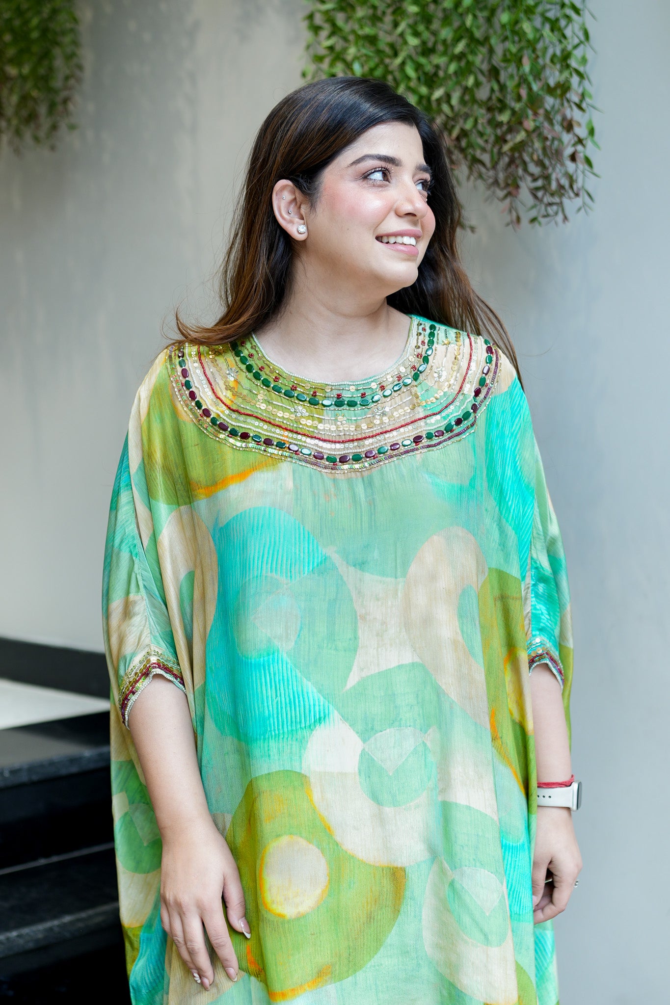 Razia Embroidered Co ord Set