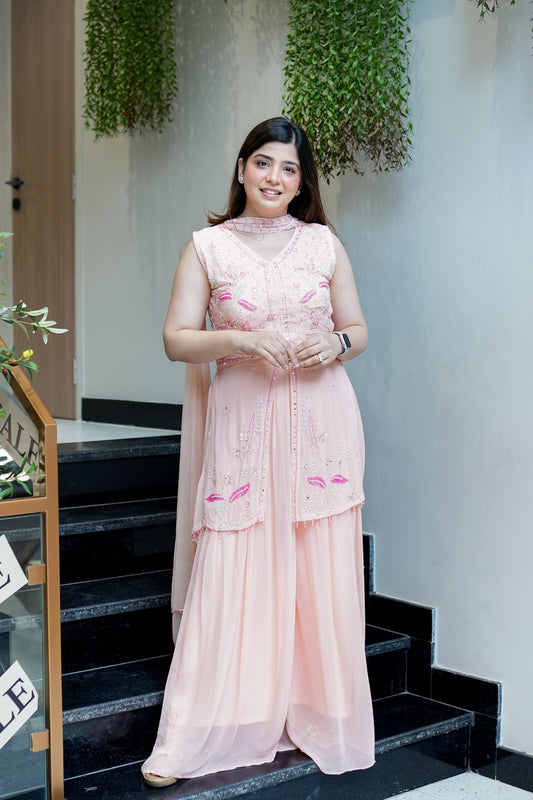 Bhoomi Embroidered Sharara Set