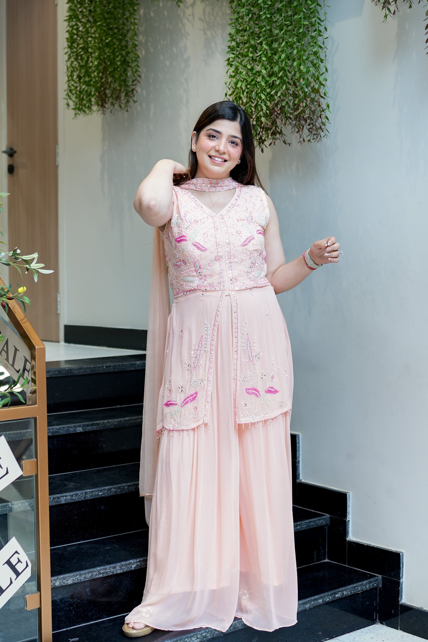 Bhoomi Embroidered Sharara Set