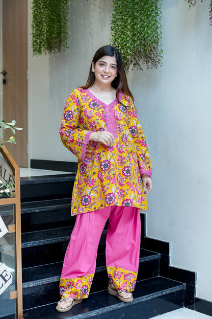 Taani Floral Farshi Salwar Set
