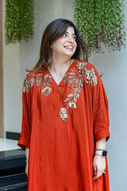 Rinia Embroidered Cord Set
