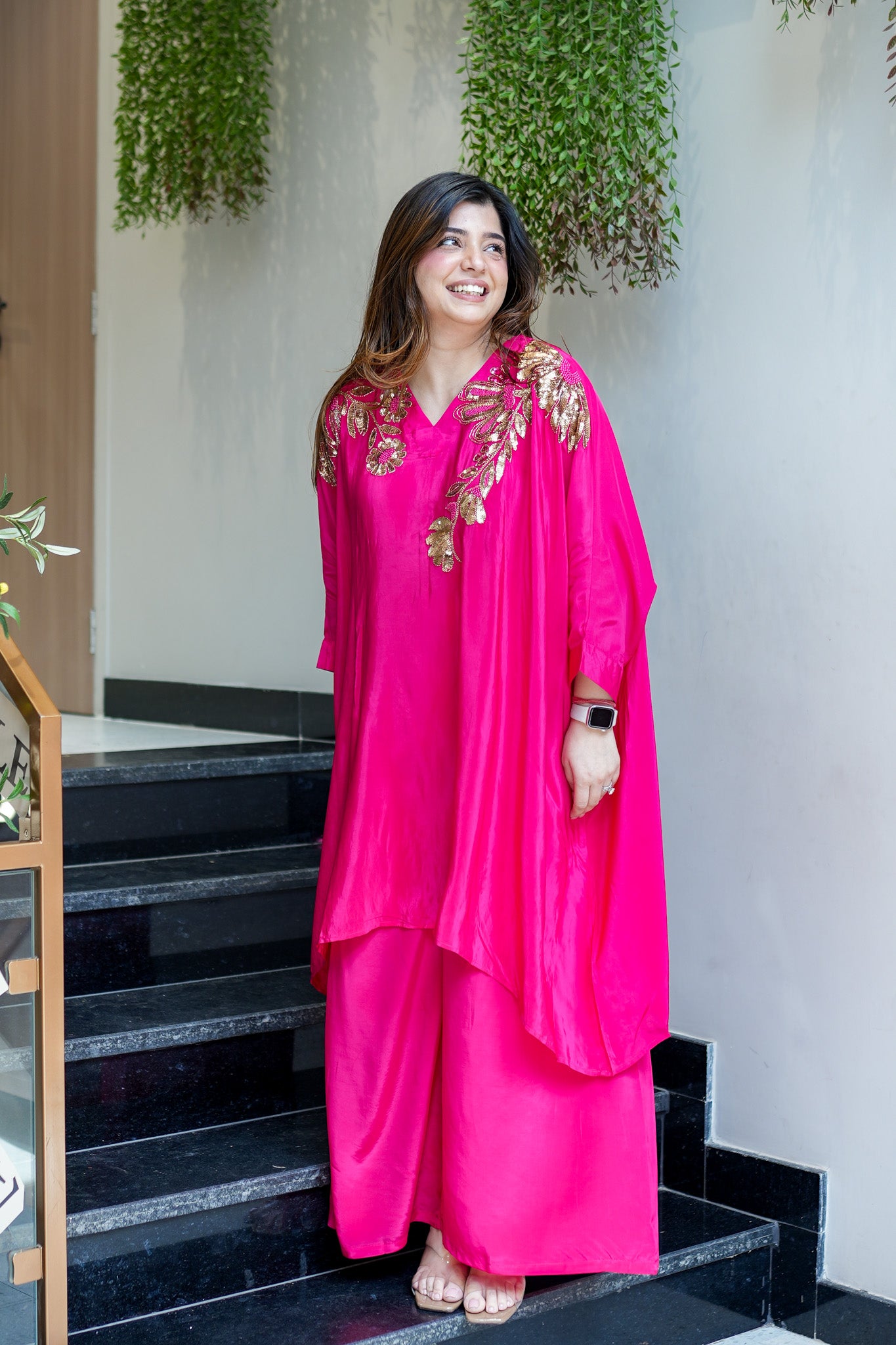 Rinia Embroidered Cord Set