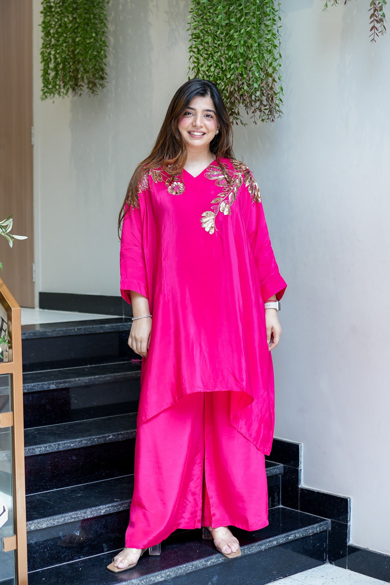 Rinia Embroidered Cord Set