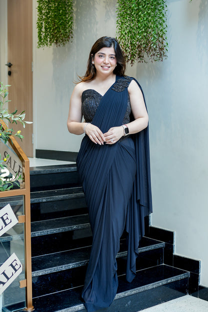 Sehra Corset Drape Saree