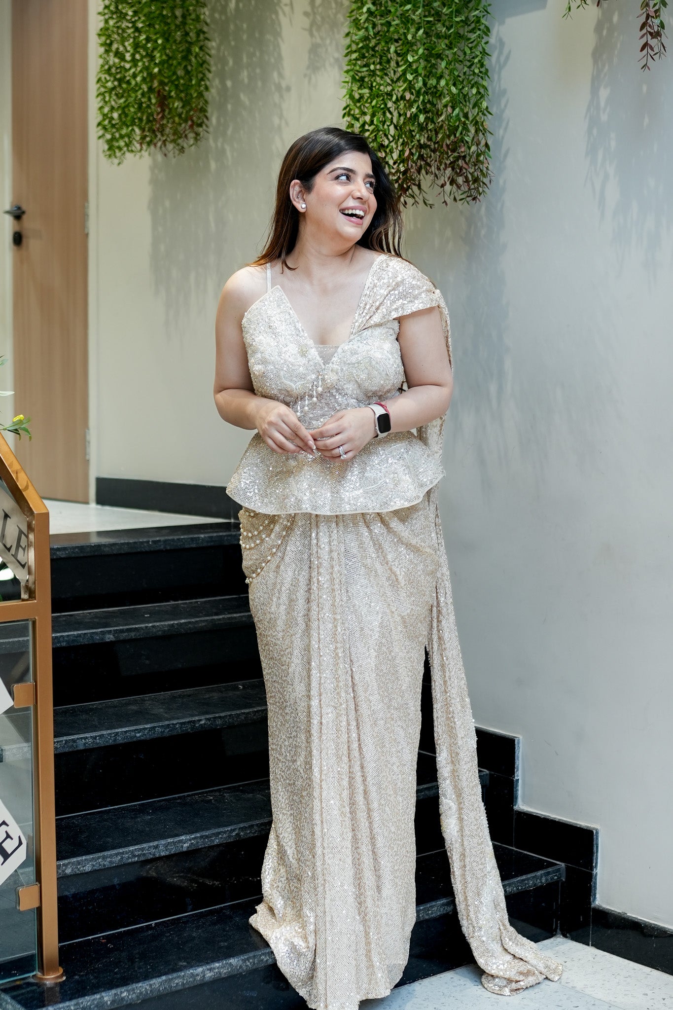 Revy Bling Drape Saree