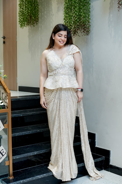 Revy Bling Drape Saree