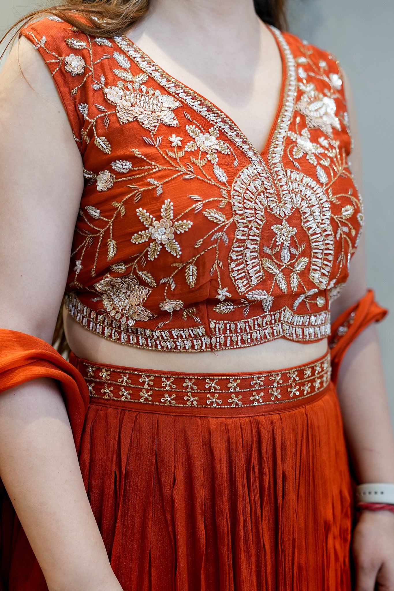 Masaya Hand Embroidered Cape Set