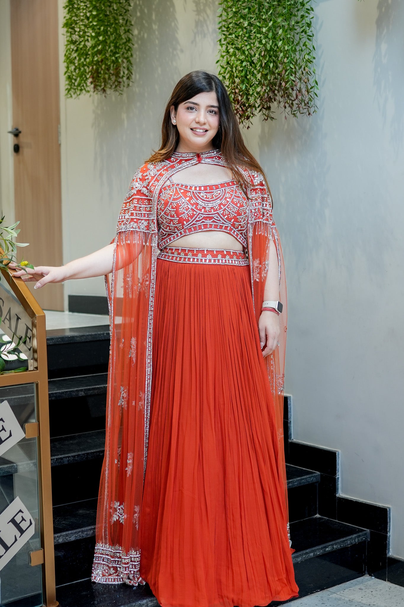 Kishwer Hand Embroidered Three Piece Set