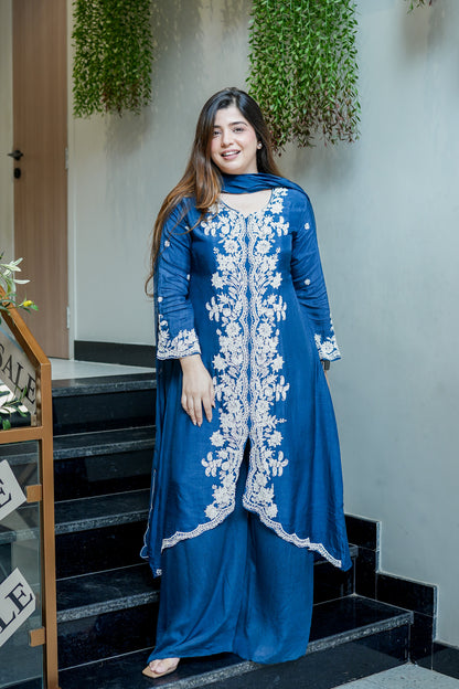 Jeeha Hand Embroidered Suit Set
