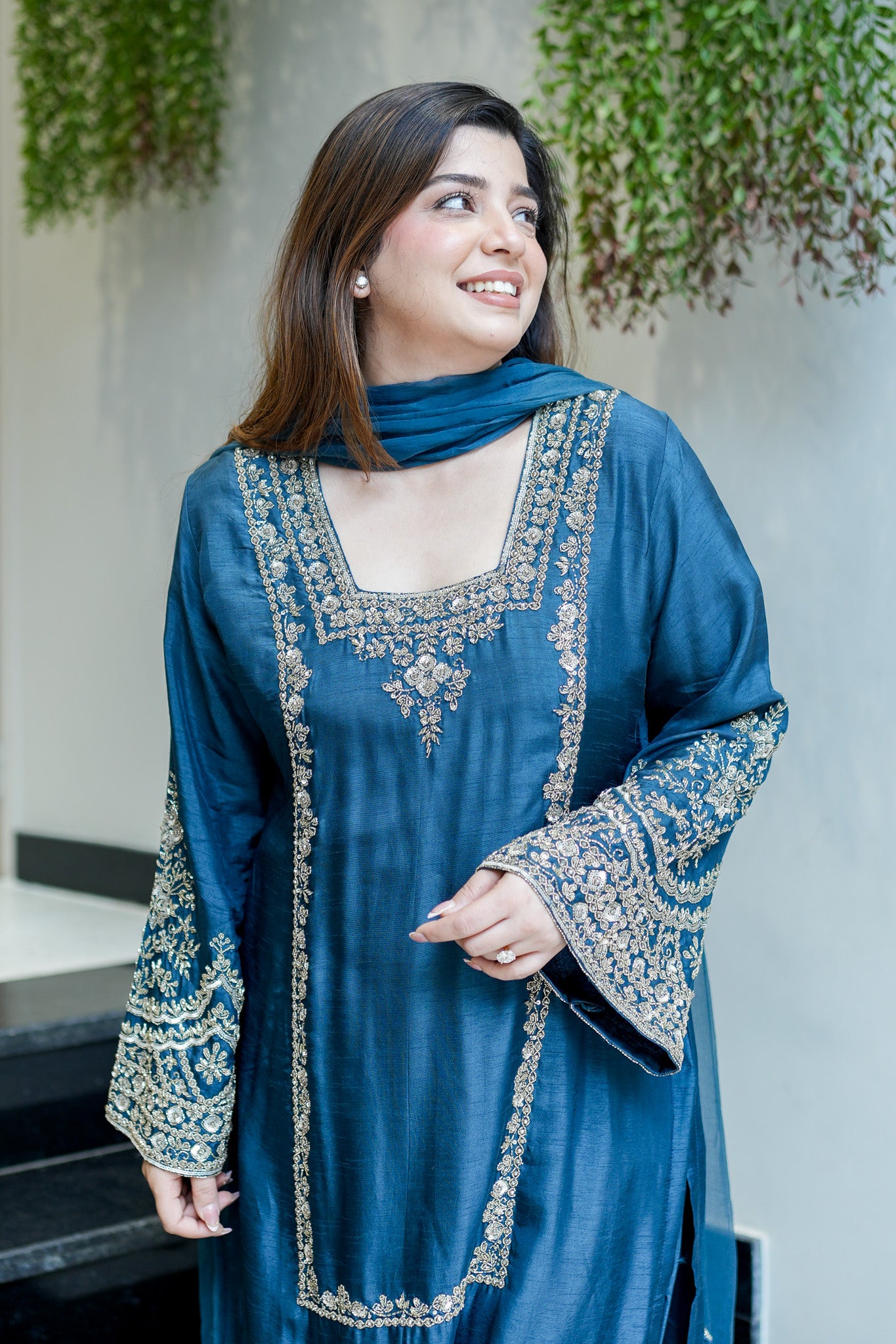 Kamya Hand Embroidered Suit Set