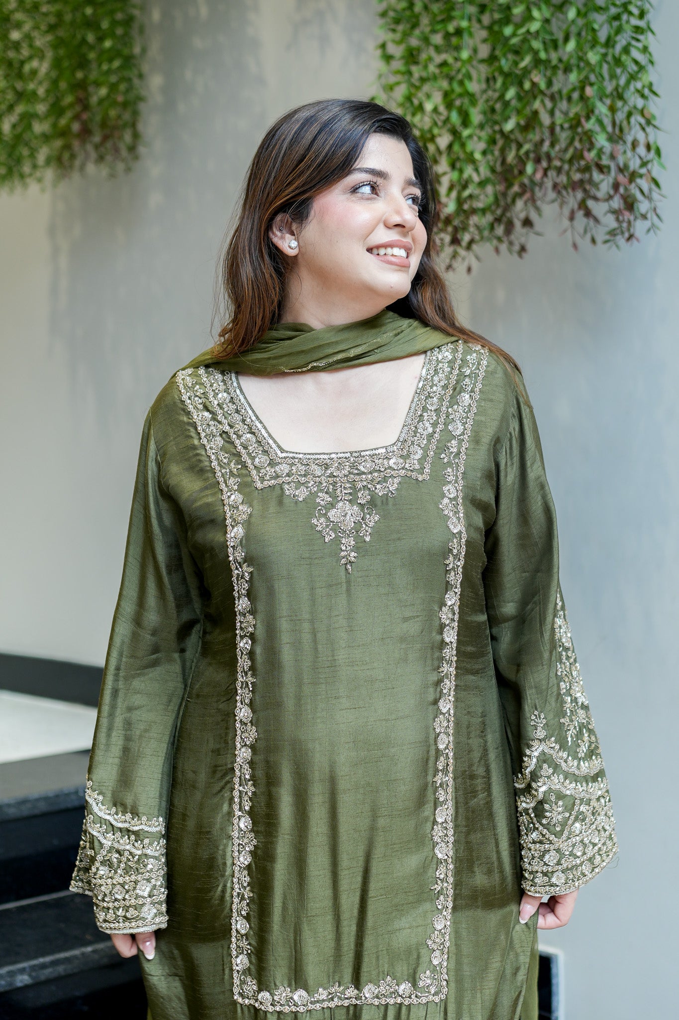 Kamya Hand Embroidered Suit Set