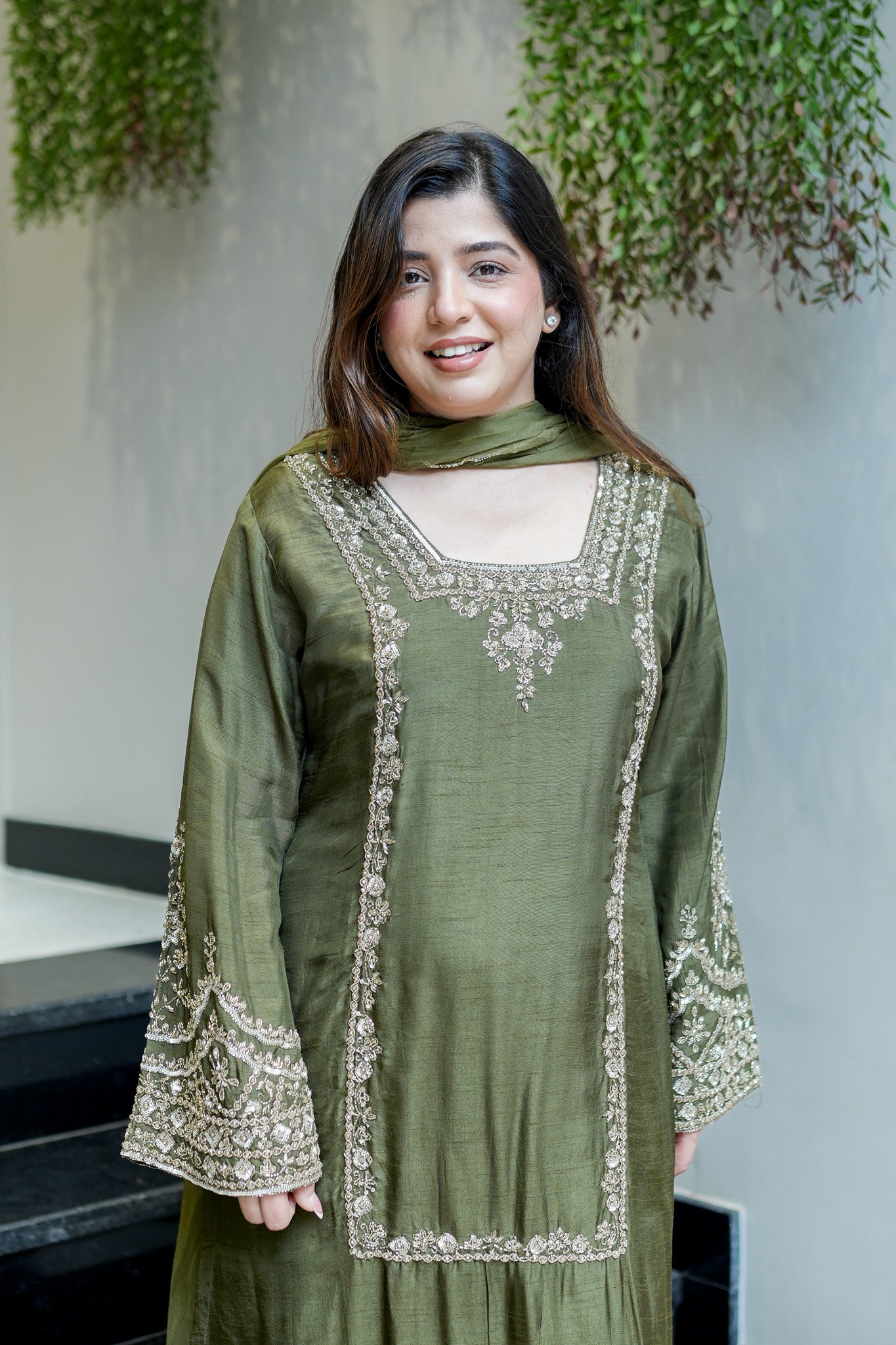 Kamya Hand Embroidered Suit Set