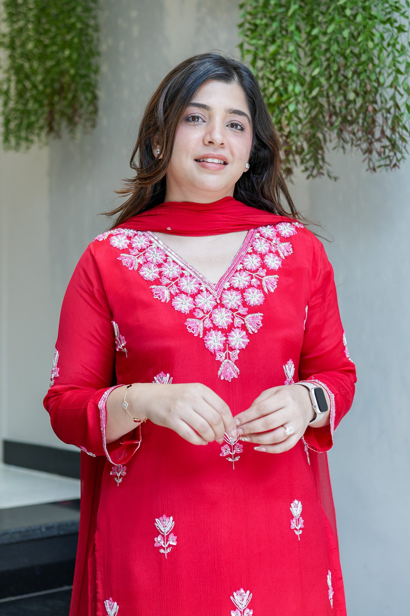 Vidya Hand Embroidered Sharara Set