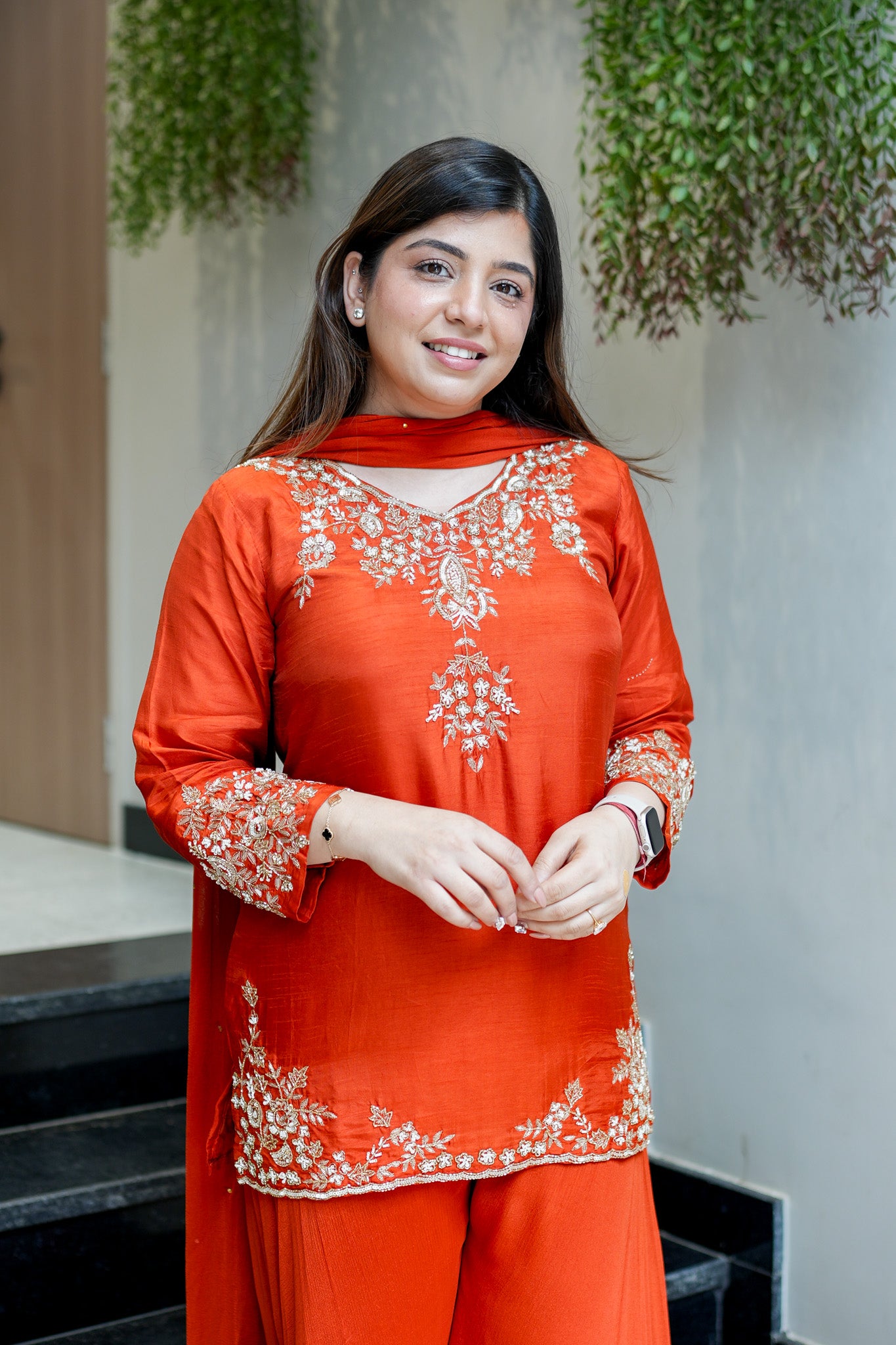 Harini Embroidered Garara Set