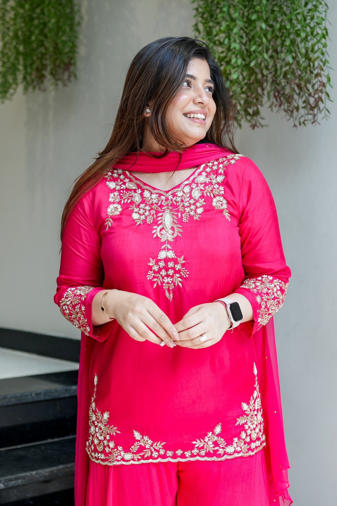 Harini Embroidered Garara Set