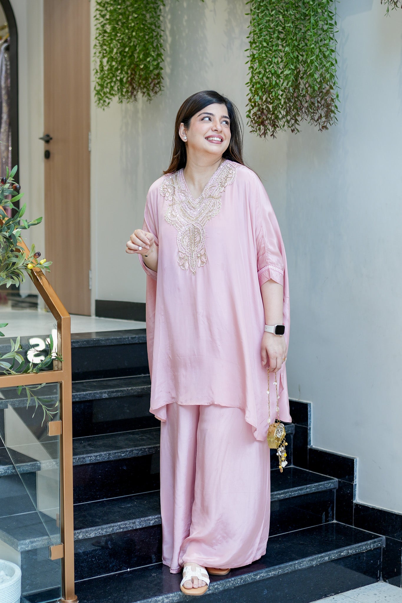 Dhara Embroidered Co ord Set