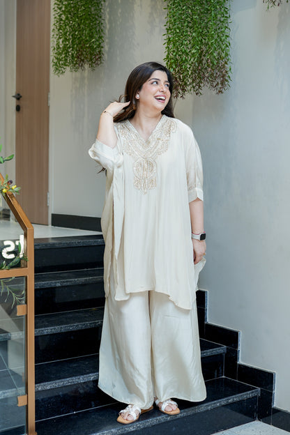 Dhara Embroidered Co ord Set