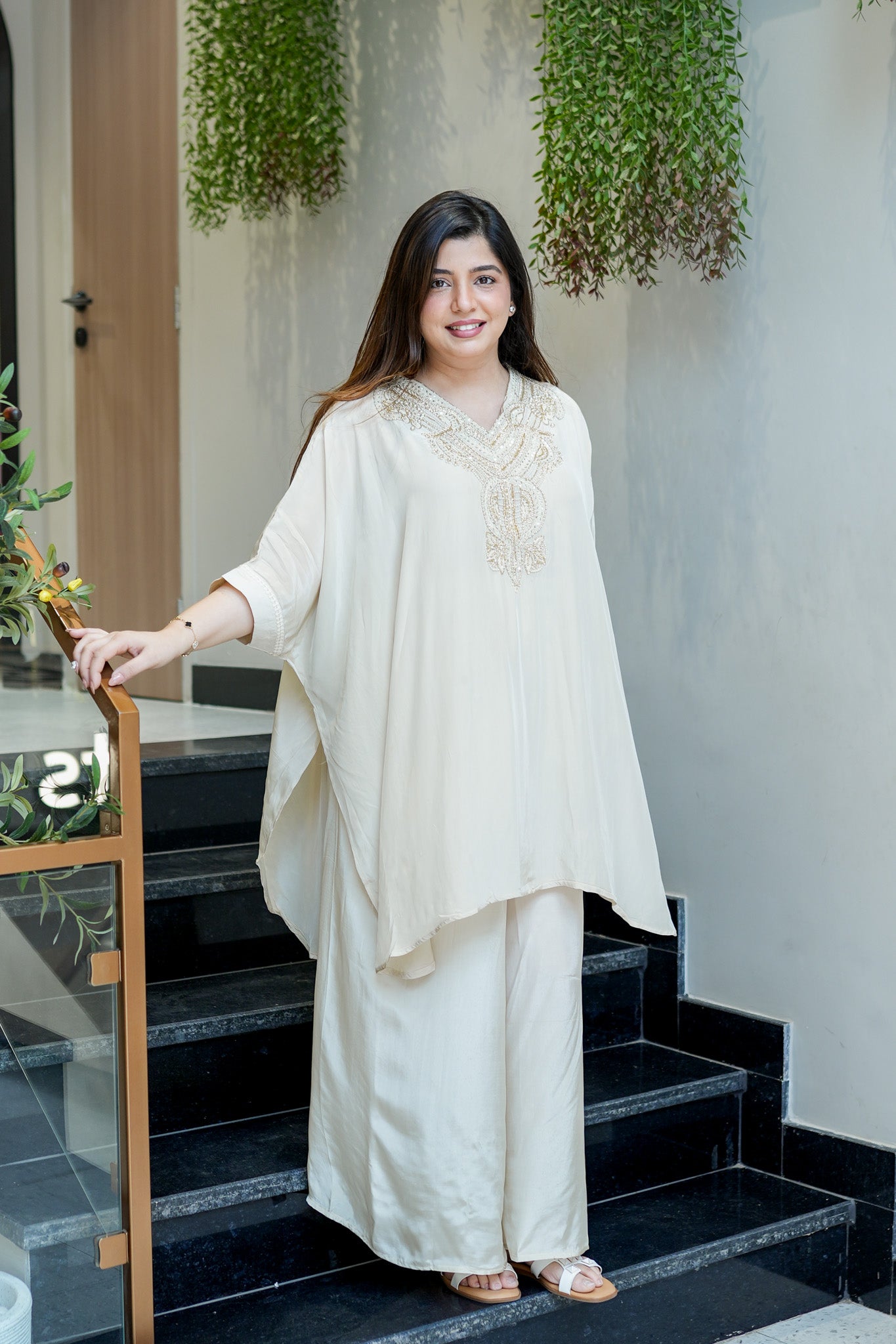 Dhara Embroidered Co ord Set
