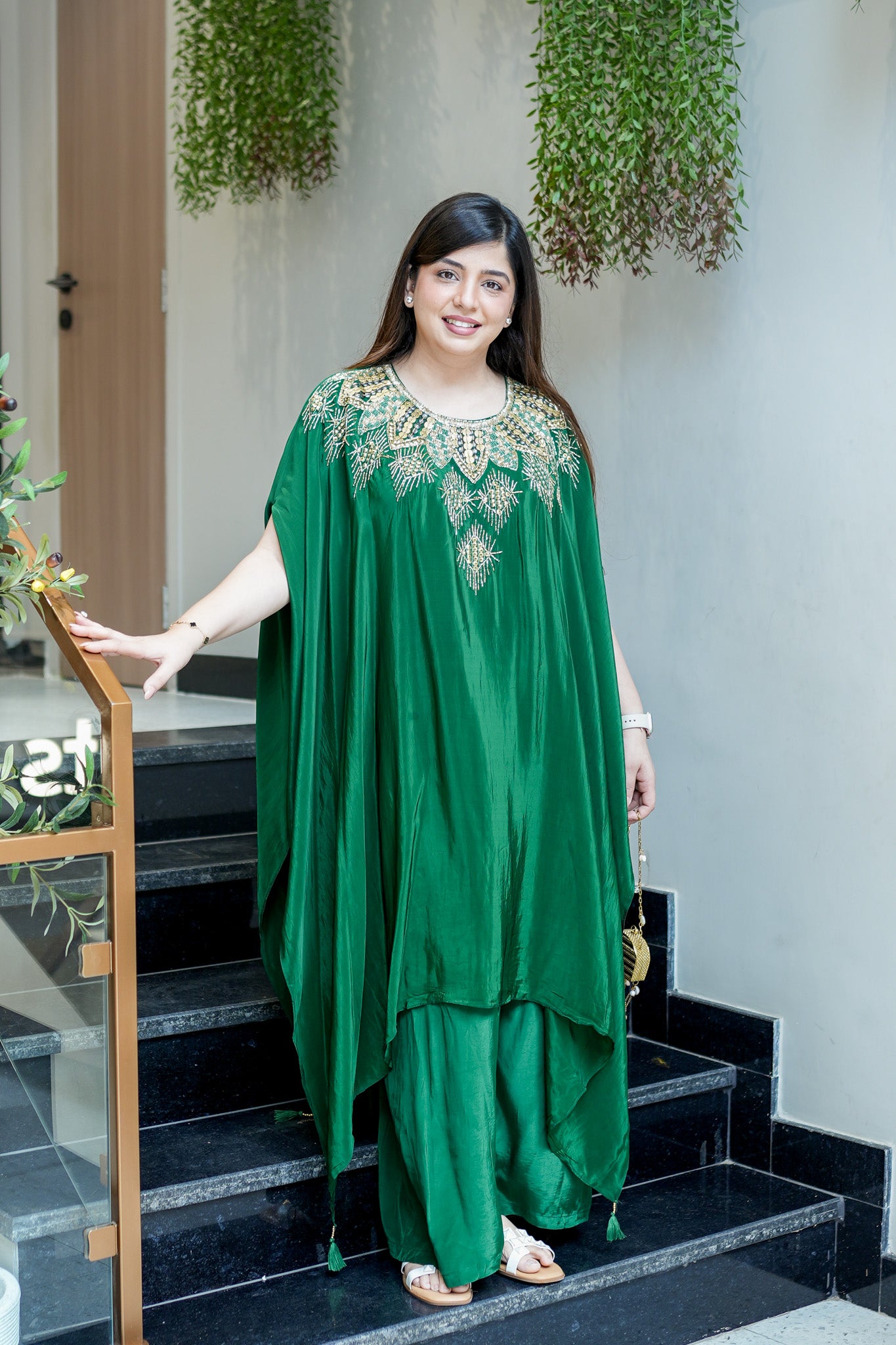 Saisha Embroidered Co ord Set