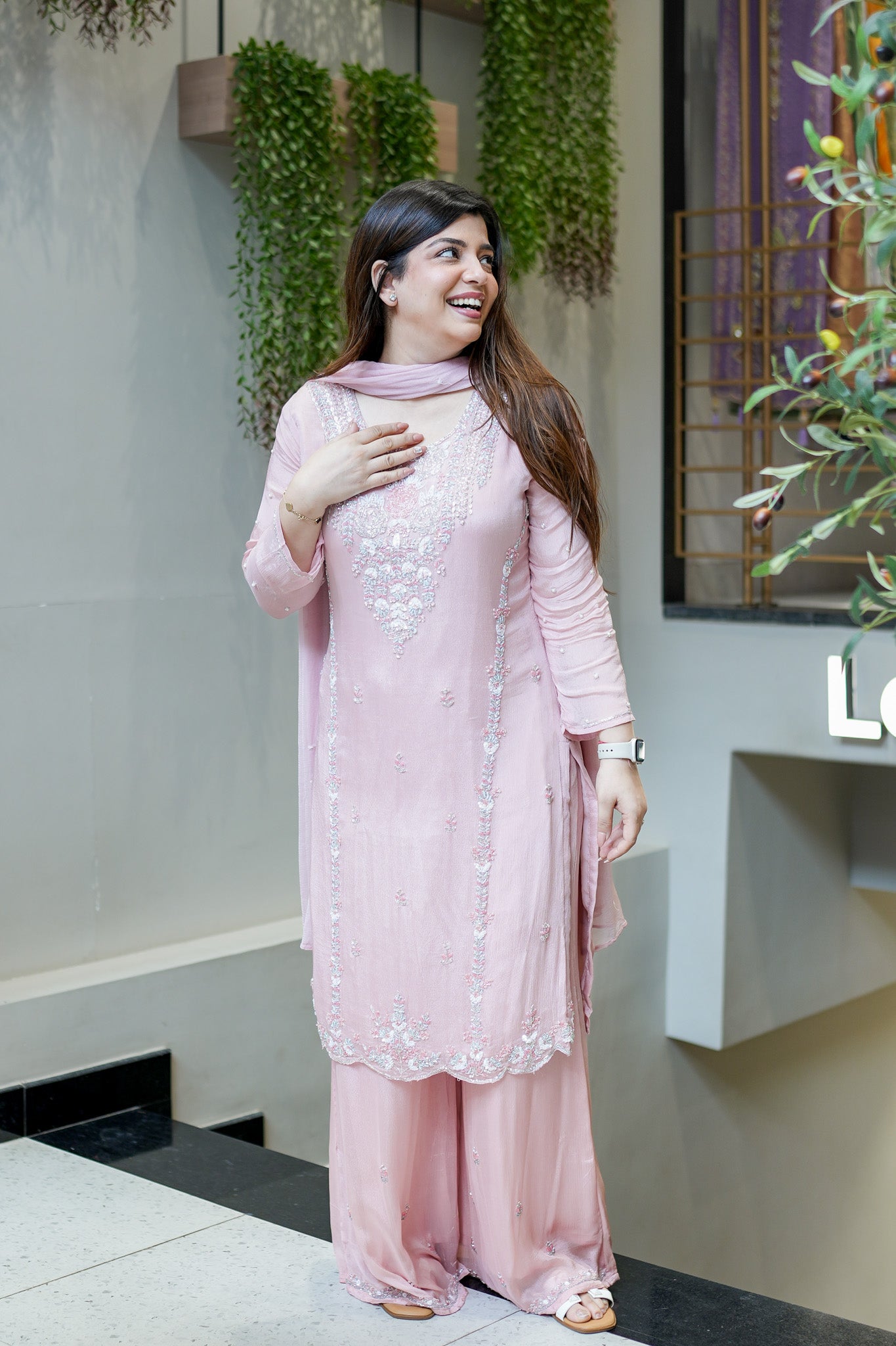 Suhani Embroidered Suit Set