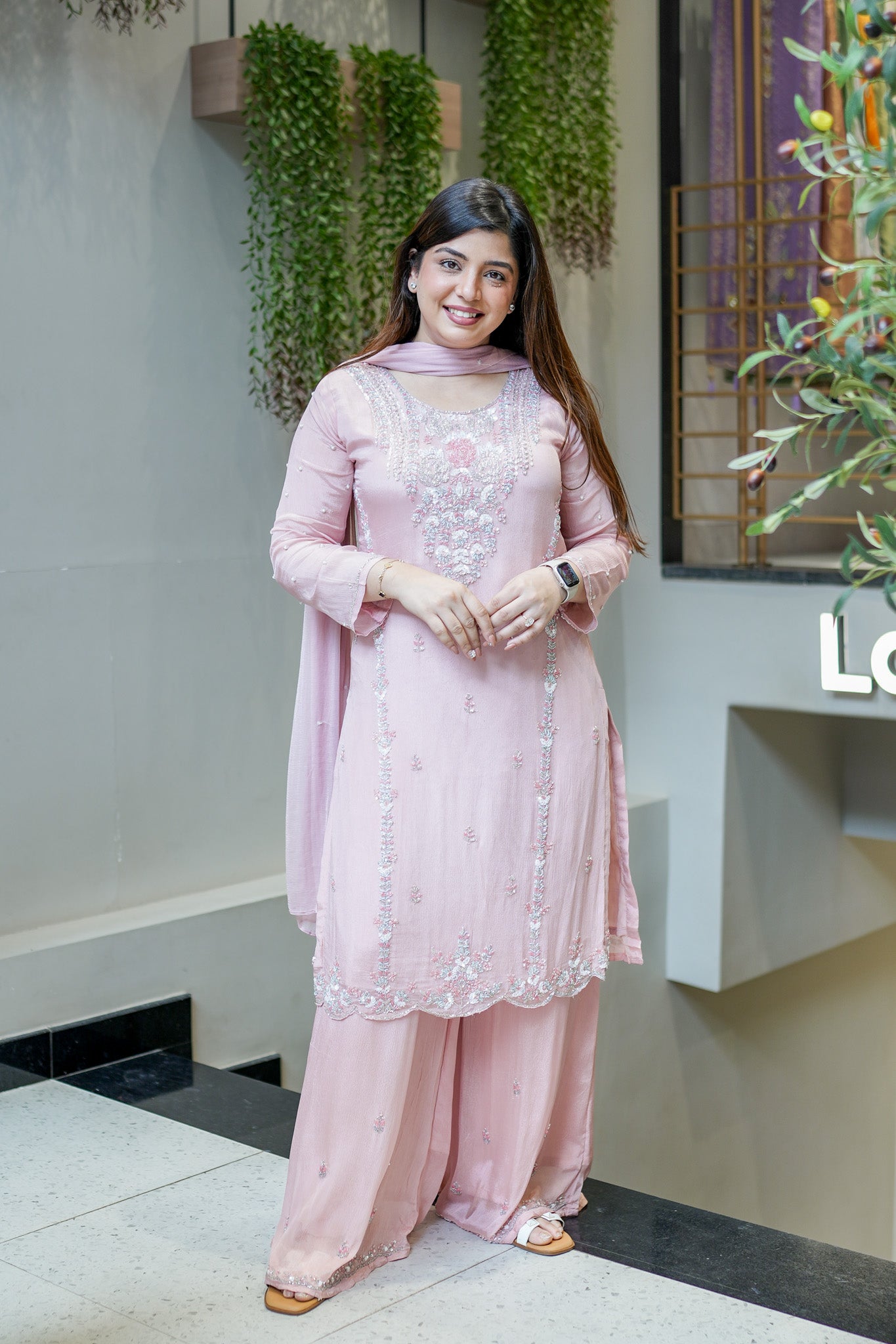 Suhani Embroidered Suit Set