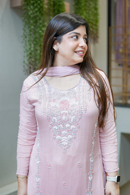 Suhani Embroidered Suit Set