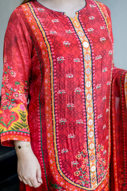 Sohna Floral Printed Suit Set
